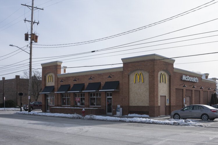 McDonalds in place of the Detroit Theater in Lakewood today.