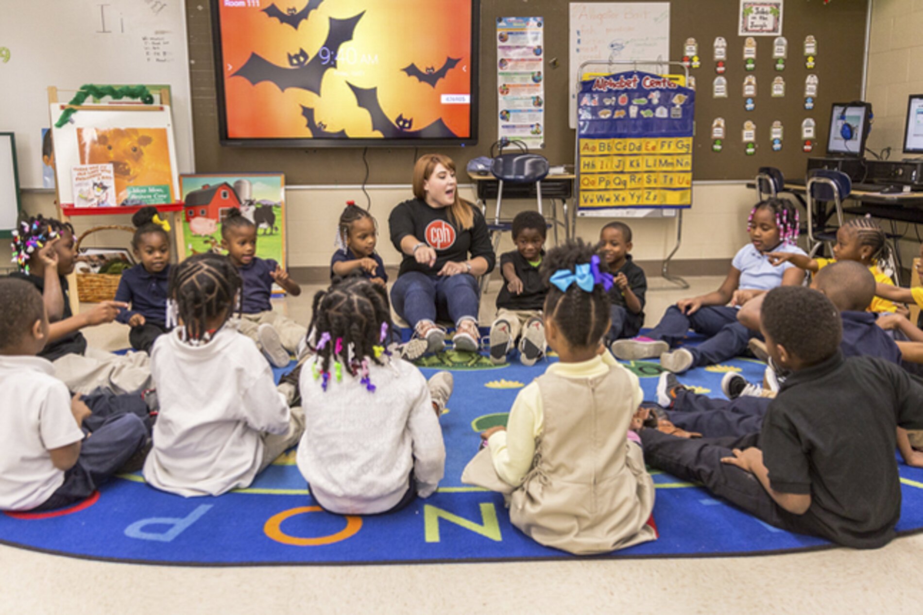 <span class="content-image-text">CARE is a theatre education program that draws on lessons from social-emotional learning theories, trauma-informed care, and evidence-based literacy learning for students in grades K-8.</span>