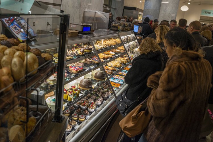 While planning his shopping list in support of that true Cleveland legacy grocery chain, Peacock leaves room for a sweet treat from Heinen’s of Downtown Cleveland.