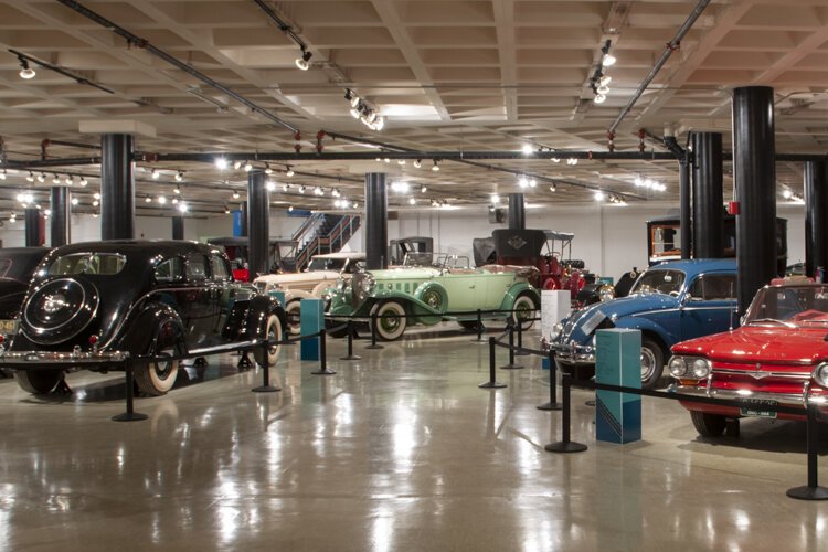 The world class vintage auto collection at the Western Reserve Historical Society.