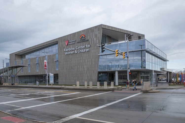 University Hospitals Rainbow Center for Women & Children, where the CenteringPregnancy prenatal care program is held.