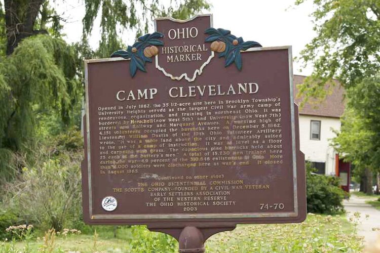 Camp Cleveland Sign