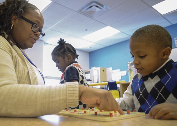 <span class="content-image-text">Providers are always on the frontlines of the pandemic because young children love to explore and connect.</span>