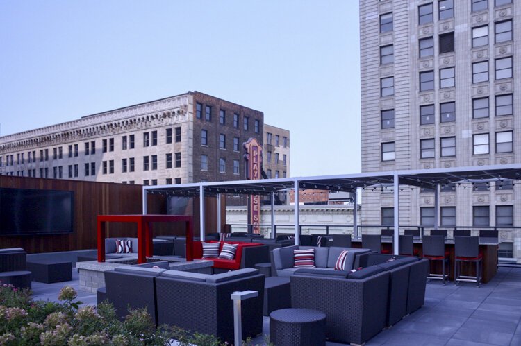 5th Floor Outdoor Terrace at The Lumen