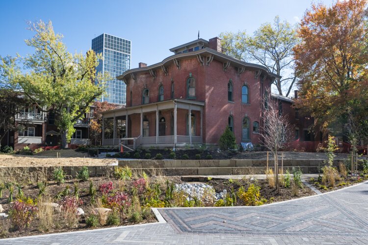The Cozad–Bates House historic landmark , is the oldest and only surviving pre-Civil War structure built around 1853, in University Circle, Cleveland, Ohio.