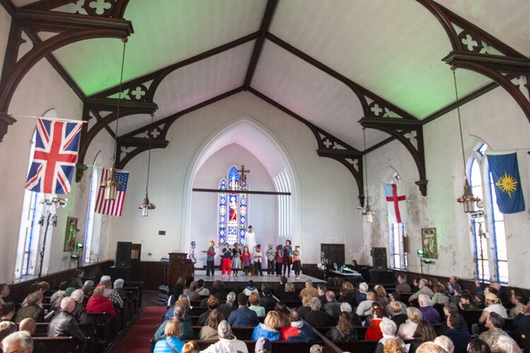 St. John’s Episcopal Church established in 1834, is widely reported to be a stop on the Underground Railroad in the years leading up to the Civil War.