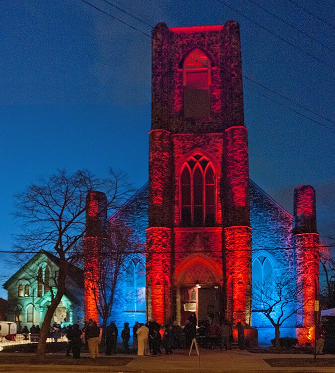 St. John’s Episcopal Church established in 1834, is widely reported to be a stop on the Underground Railroad in the years leading up to the Civil War.