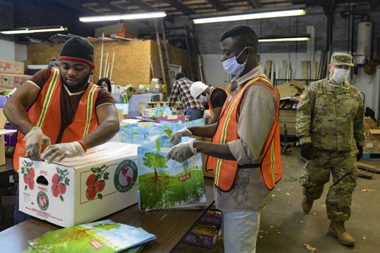 St. Luke’s Episcopal Church’s weekly meal has provided an important opportunity to connect with congregation members and the surrounding neighborhood.