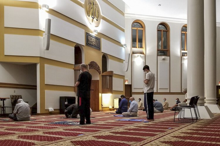 The Islamic Center Cleveland began offering streaming services in lieu of in-person prayers in March.
