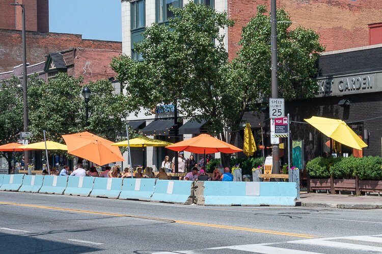 Endeavors like parklet permits for restaurants seeking to expand outdoor seating are a “game-changer” for small businesses.