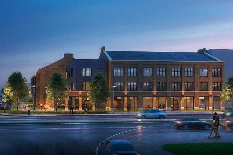 Signet’s Foundry Lofts development is currently underway on Euclid Avenue near East 73rd Street.