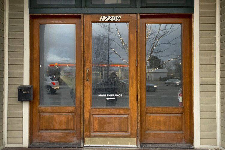 Main entrance to The Kamm Building