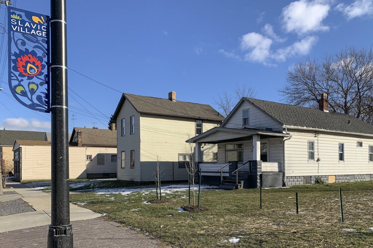 A Slavic Village neighborhood