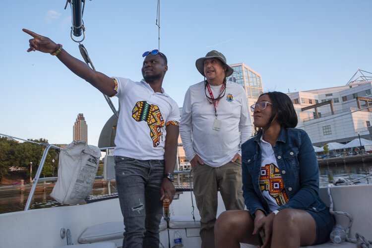 Inside North Coast Harbor.