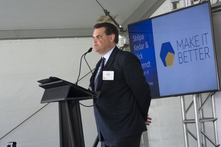 Nick Barendt of Internet of Things Collaborative speaks at the MAGNET Launch Event