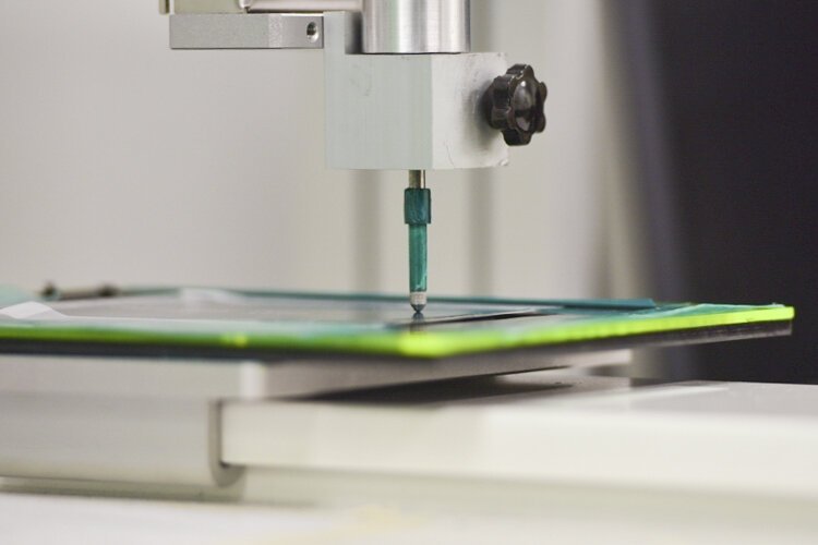 Kent Displays makes liquid crystal films for its Boogie Board electronic writing surface.