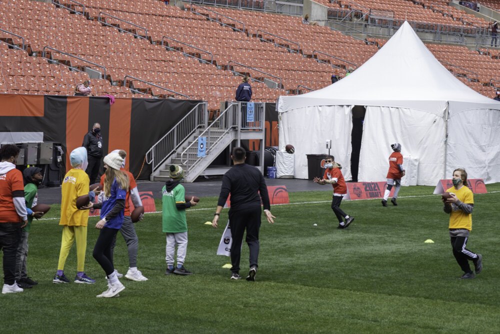 NFL Draft Experience Play Football Field