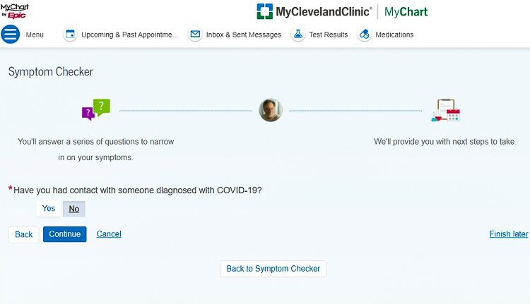 <span class="content-image-text">Cleveland Clinic researchers have developed the world’s first risk prediction model for healthcare providers to predict an individual patient’s risk of testing positive for COVID-19.</span>