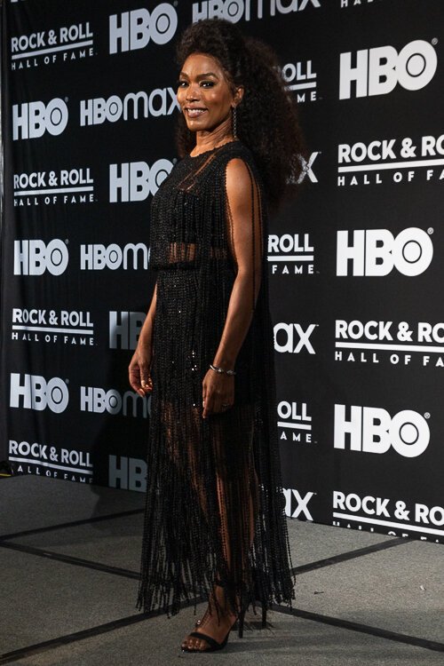 Angela Bassett, who played Tina Turner in the 1993 film “What's Love Got to Do with It”, inducted  her into the Rock and Roll Hall of Fame
