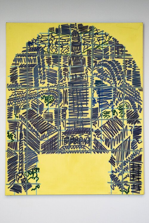 Artwork by Robert Jergens at the LGBT Center of Greater Cleveland