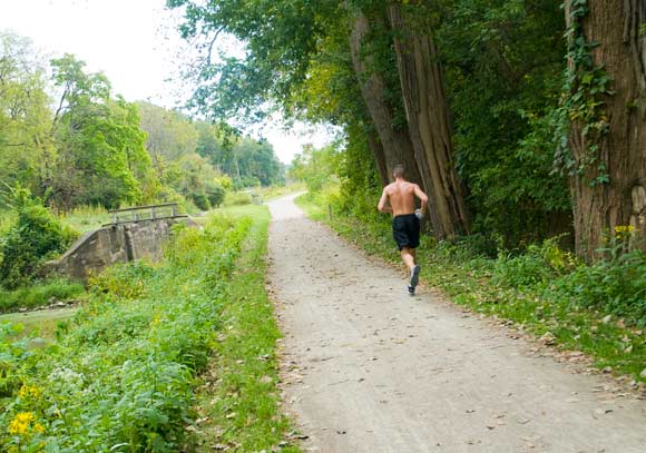 Towpath Trail at Thornburg Station - Photo B