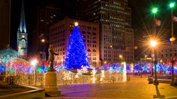 TH Holiday Lights at Cleveland Public Square - Photo Bob Perkoski