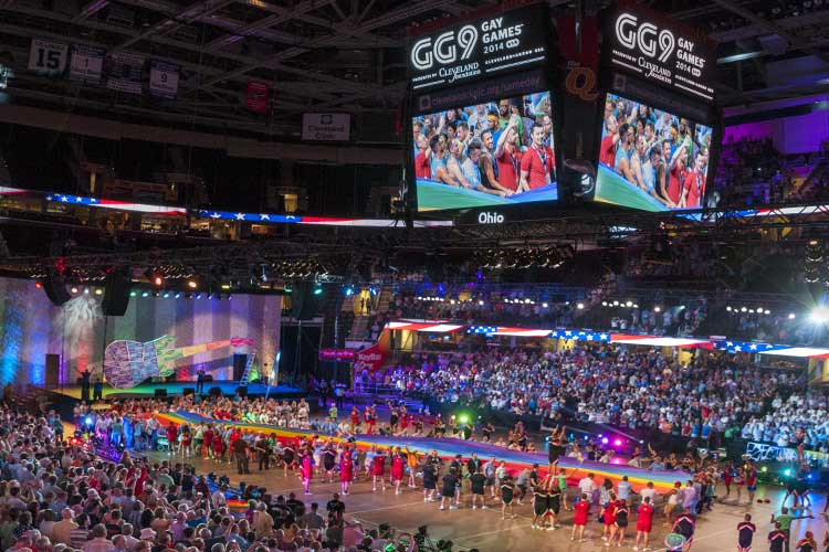 Gay Games Cleveland Opening Ceremony