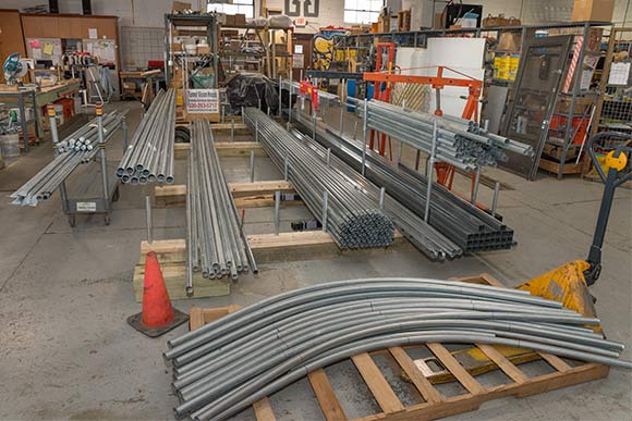 Tunnel Vision Hoops workspace at The Dealership