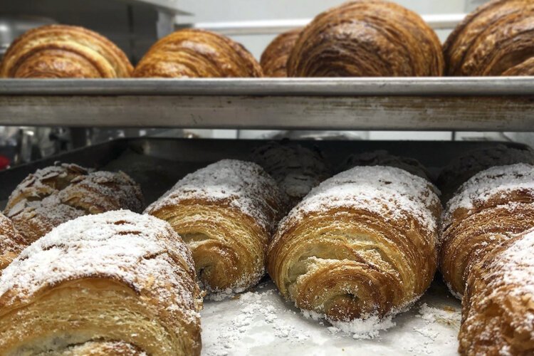 Luna Bakery croissants