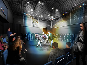 future rendering of Lab Theater