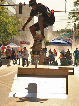 skateboard park