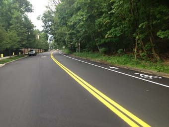 Edge Hill bike lane