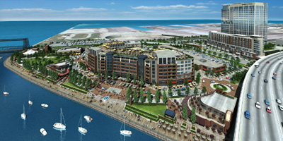 Future rendering of the Flats East Bank Phase II