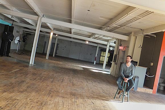 Dan LaGuardia at Lake Affect Studios