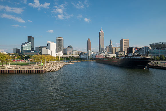 Back to the Future II - Cleveland Waterfront tour