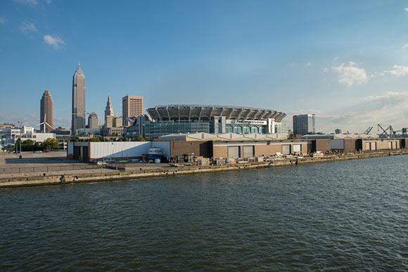 Back to the Future II - Cleveland Waterfront tour
