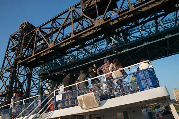 Back to the Future II - Cleveland Waterfront tour
