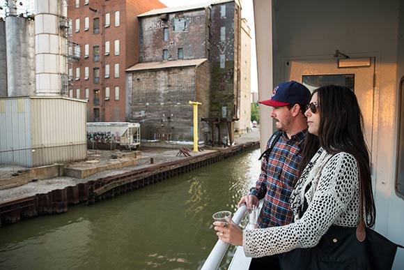 Back to the Future II - Cleveland Waterfront tour