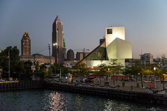 Back to the Future II - Cleveland Waterfront tour