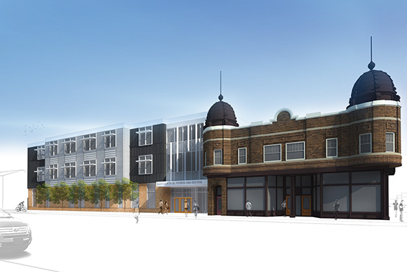 STMDP Rendering - St Clair Facade