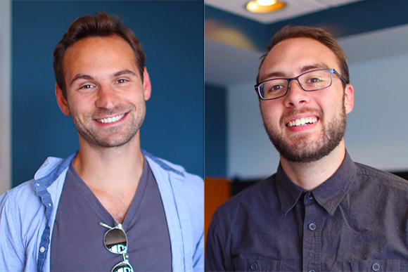 Aaron Slodov and Andrew Konya of <remesh