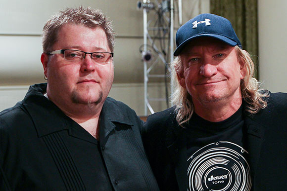 Lava Room owner Mike Brown and Joe Walsh