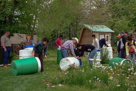 EcoVillage Rain Barrel Workshop