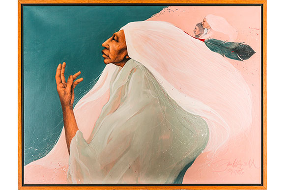 Frank Howell - Untitled, Oil on Canvas