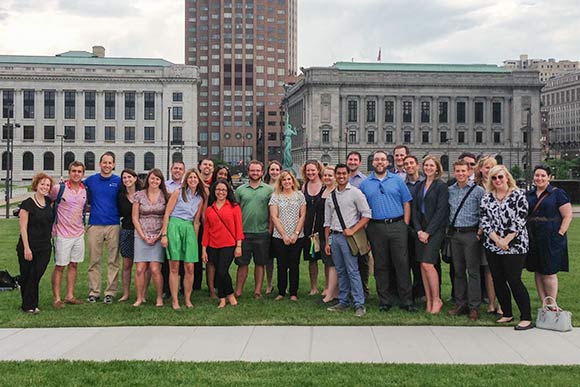 DCA Advocates on Mall B after a special discussion with Councilman Joe Cimperman