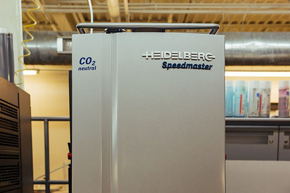 The new Heidelberg Speedmaster XL 75 Anicolor press at Jakprints