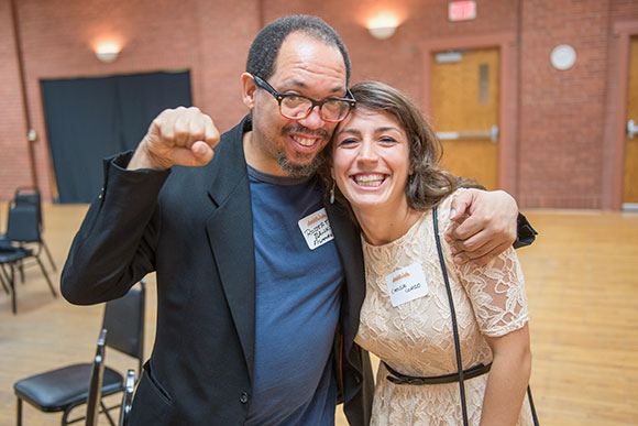 Filmmakers Robert Banks and Chelsie Corso