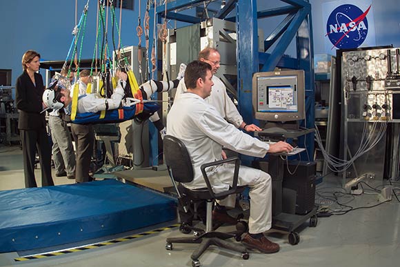 NASA Glenn's enhanced Zero-gravity Locomotion Simulator