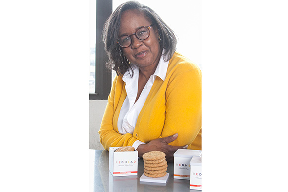 Carol Emeruwa of Red Head Cookies