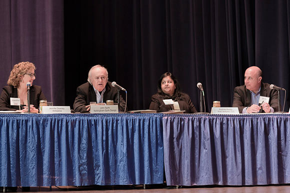 COSE Biz Pitch judges
